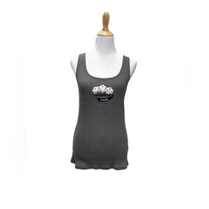 Embroidered Bunco Babe tank top Large